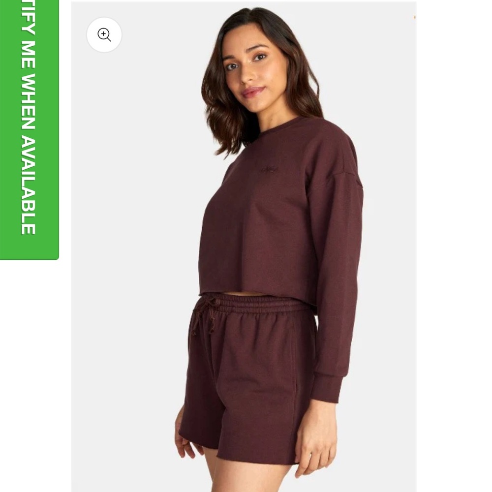 Rvca Brand Test Drive Sweatshirt L